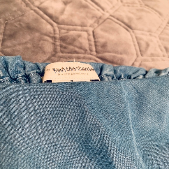 Pilcro Off-The-Shoulder Chambray Dress - Picture 4 of 4